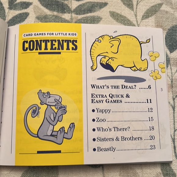 The Book of Card Games for Little Kids - Picture 3 of 7